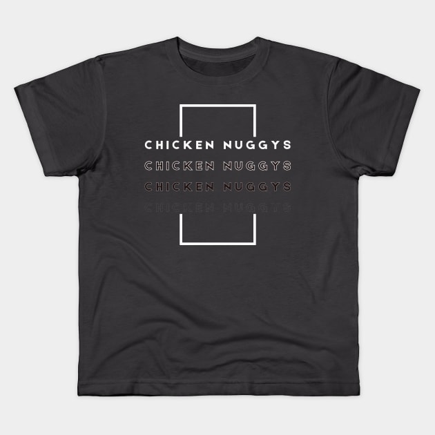 Chicken Nuggys Kids T-Shirt by pixelcat